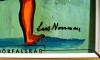 Close-up details showing Lars NORRMAN signature forgery characteristics
