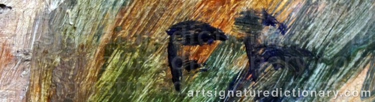 Signature by Frans BERG