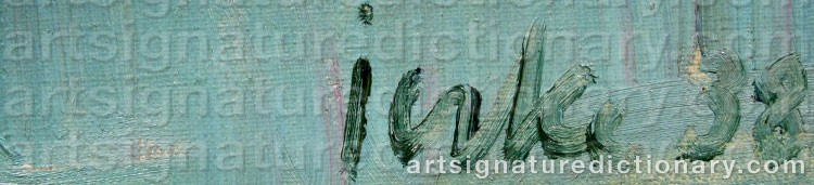 Signature by Erik JERKEN
