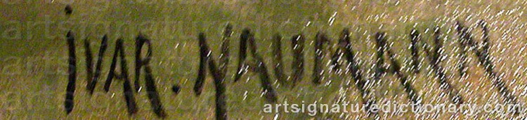 Signature by Ivar NAUMANN