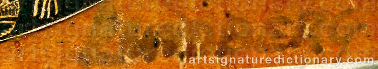 Signature by Sture LUNDBERG
