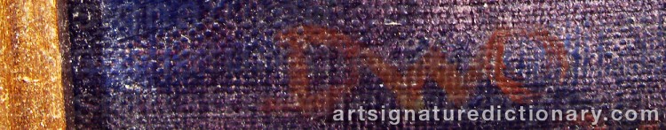 Signature by Donald WILLIAM-OLSSON