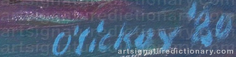 Signature by Joseph Benjamin O'SICKEY