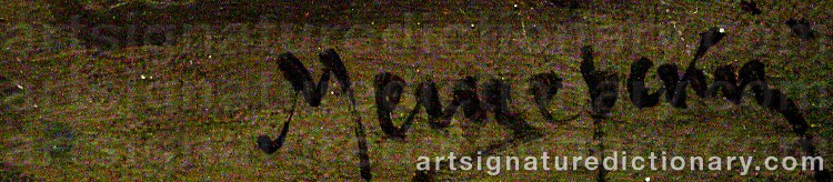 Signature by Prince Arsenii Ivanovich MESCHERSKY