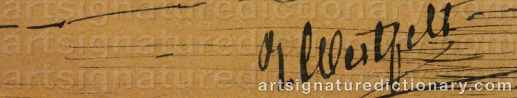 Signature by Ingeborg WESTFELT-EGGERTZ