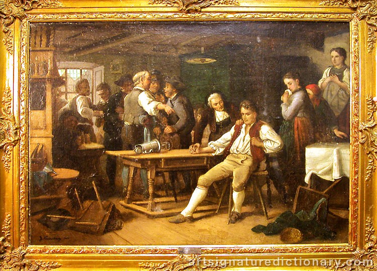 Close-up details showing Bengt NORDENBERG signature forgery characteristics