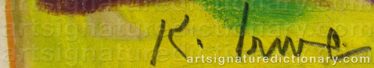 Signature by Knut IRWE