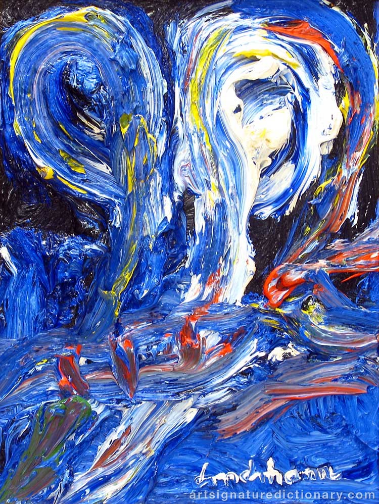 Close-up details showing Bengt LINDSTRÖM signature forgery characteristics