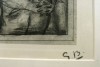 Close-up details showing Georges BRAQUE signature forgery characteristics