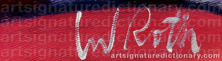 Signature by Ingrid ROTH