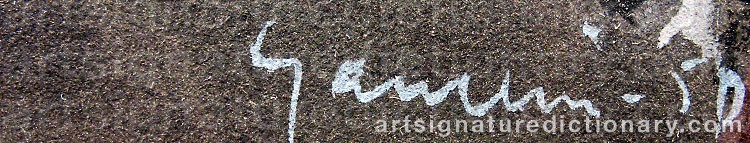 Signature by Yngve GAMLIN