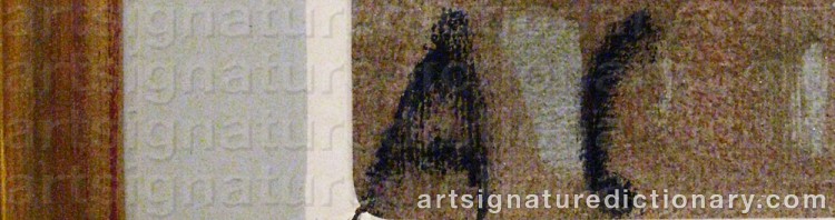 Signature by Agnes CLEVE