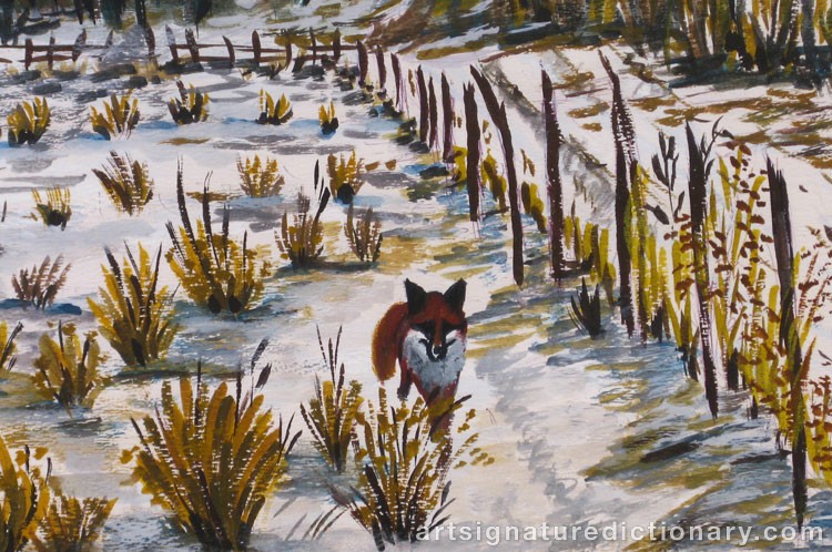 Close-up details showing Harald WIBERG signature forgery characteristics