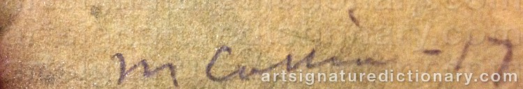 Signature by Marcus COLLIN