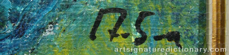 Forged signature of Anita SNELLMAN