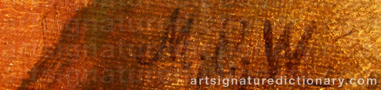 Signature by Mårten Eskil WINGE