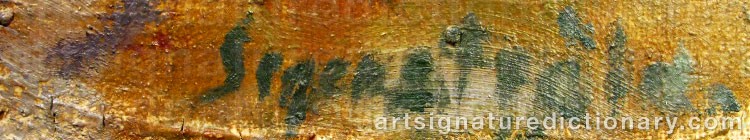 Signature by Lennart SEGERSTRÅLE