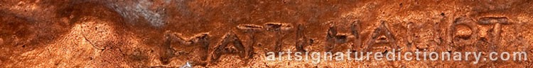 Signature by Matti HAUPT