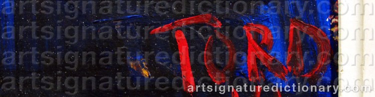 Signature by Tord LEANDER-ENGSTRÖM