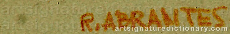Signature by Ramon ABRANTES