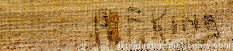 Signature by Albert Francis KING