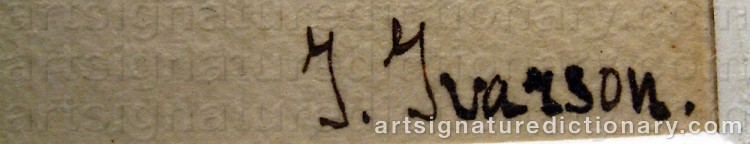 Signature by Ivan IVARSON
