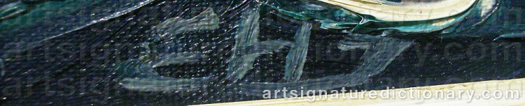 Signature by Erik Harry JOHANNESSEN