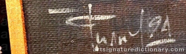 Authentic signature by Aleksey FILIPPOV on  artwork