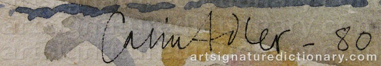 Signature by Carin ADLER