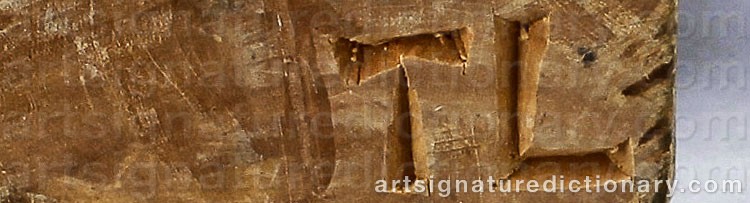 Signature by Torborg LINDBERG-KARLSSON