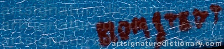 Signature by Juhana BLOMSTEDT