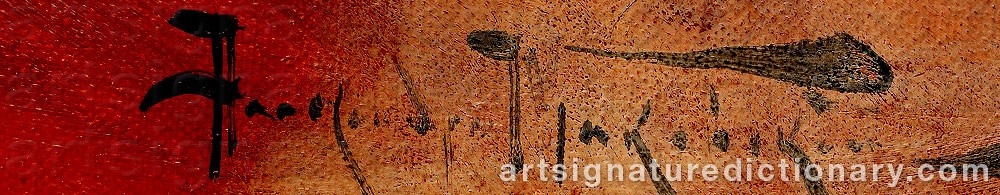Authentic signature by Aleksandr Vladimirovic MAKOVSKIJ on Painting/Watercolour artwork