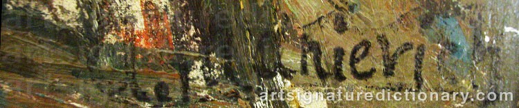 Signature by Abraham MANIEVICH