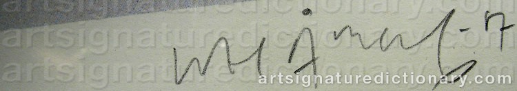 Signature by Lasse ÅBERG