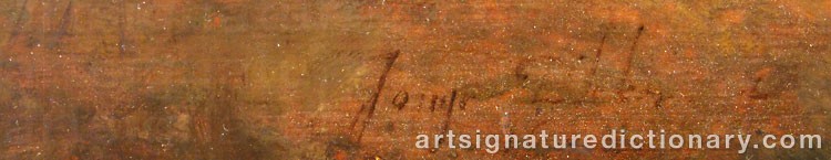 Authentic signature by Dirck BLEKER on  artwork