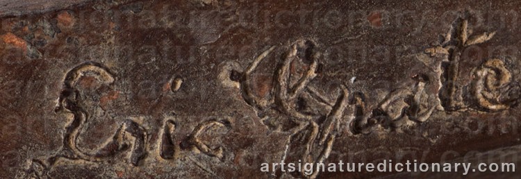 Signature by Eric GRATE