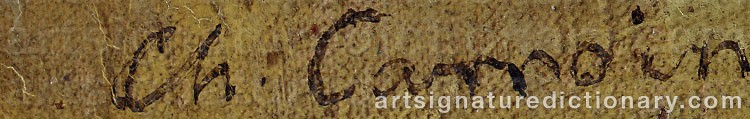 Signature by Charles CAMOIN