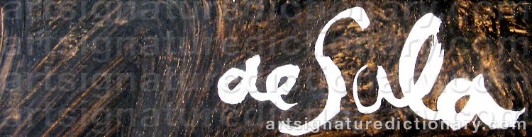 Signature by Eugene De SALA