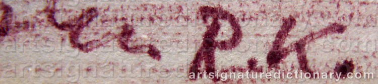 Signature by Roland KEMPE