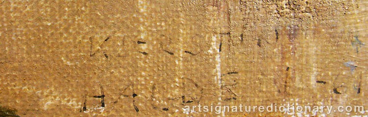 Signature by Kjerstin HALDEN