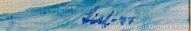 Signature by Lennart ‘Liel’ LILJEGREN