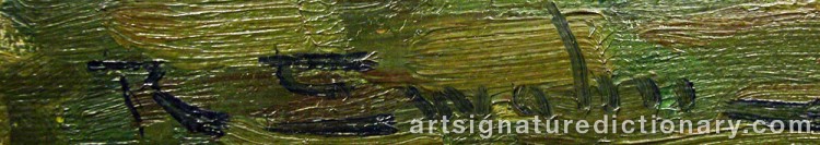 Signature by Ragnar SWAHN