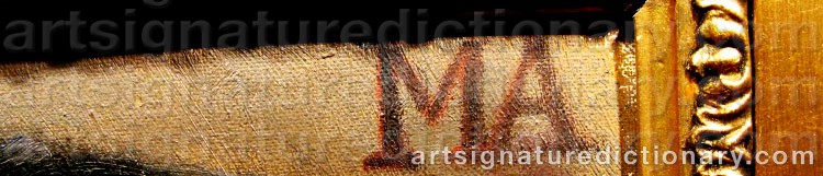 Signature by Michael ANCHER