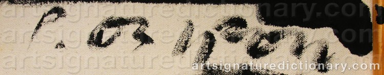 Signature by Paul OSIPOW