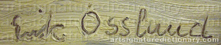 Signature by Erik OSSLUND