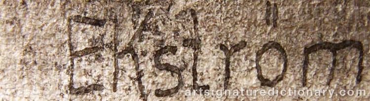 Signature by Thea EKSTRÖM