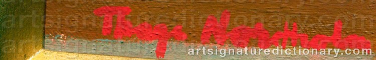 Signature by Thage NORDHOLM