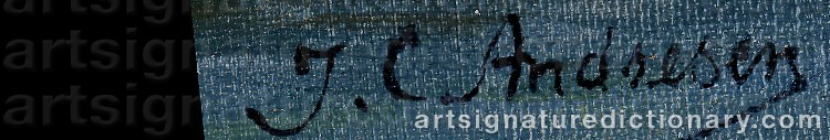 Signature by Jens Christian ANDRESEN