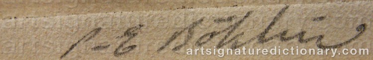 Signature by Per-Erik BÖKLIN