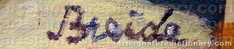Signature by Hjördis BREIDE